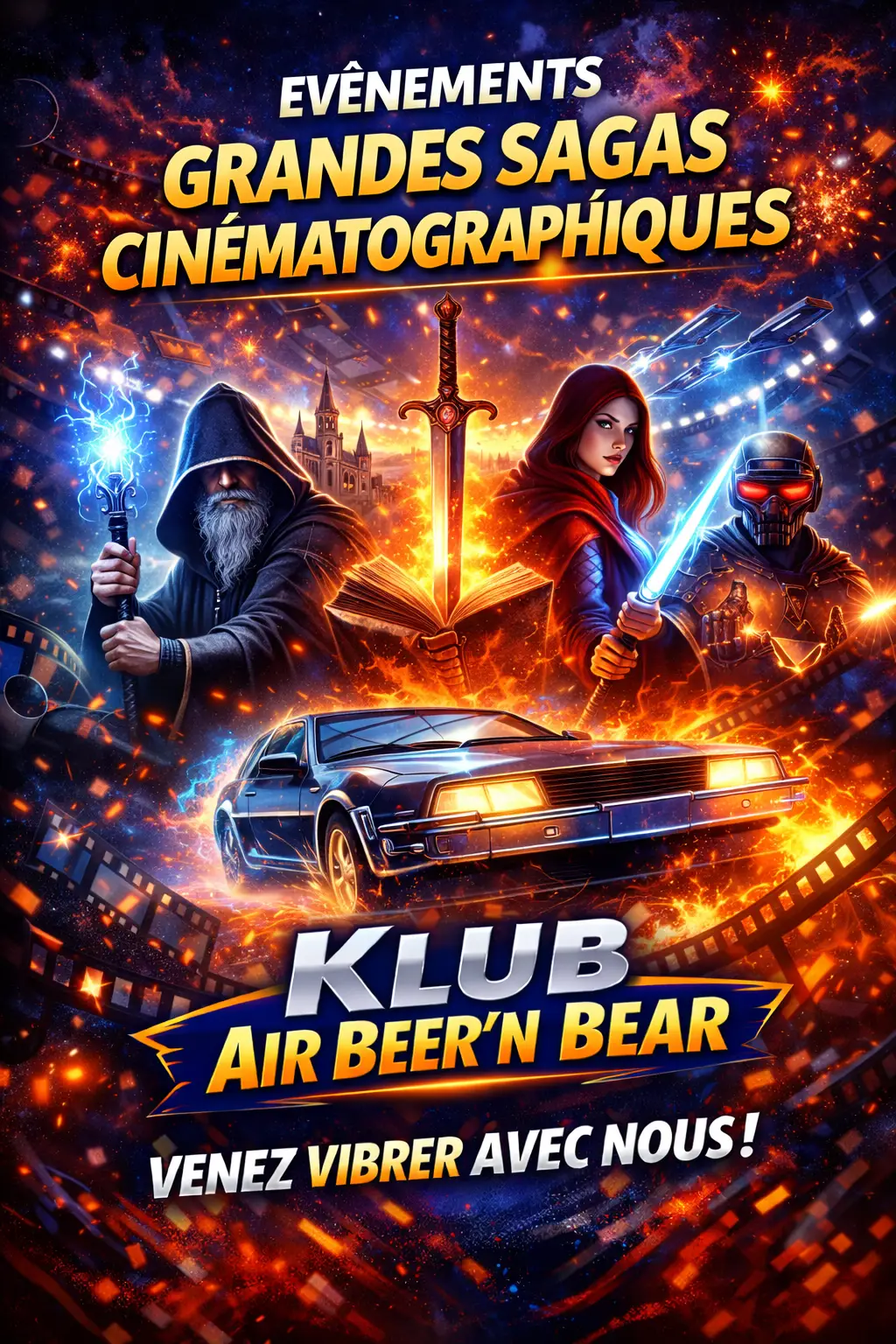 🎬 Saga Ciné — Soirée Cinéma au Klub